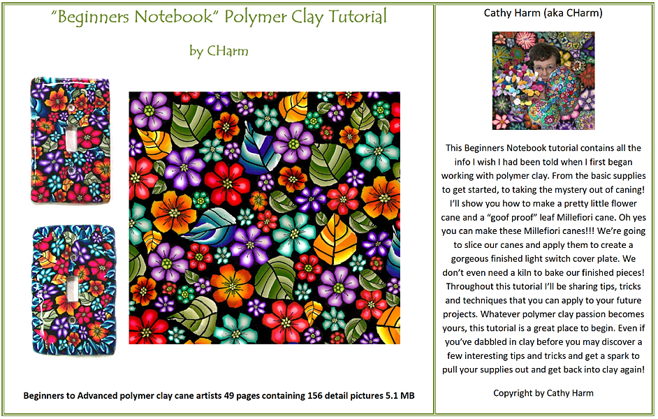 Beginners Notebook Polymer Clay